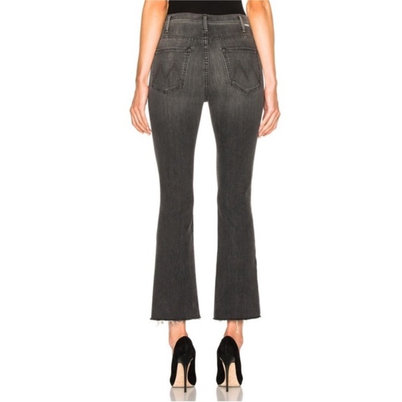 MOTHER Hustler Ankle Fray Jeans in Lighting Up Lanterns SZ 24 EUC - Picture 2 of 7